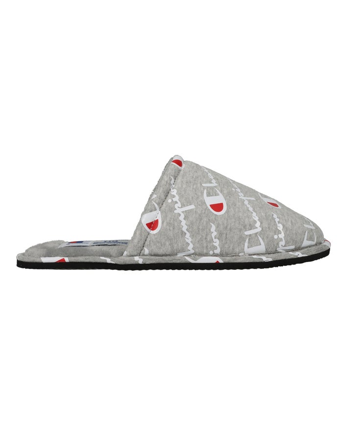 Champion Sleepover Slippers Heren - Grijs - Belgie 1034TJBXA